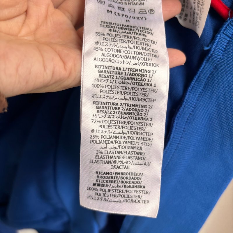 ::adidas x Gucci:: 聯名款 藍色紅綠織帶運動外套 M號-21