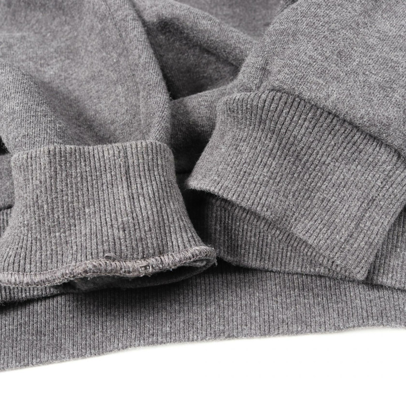 DOLCE & GABBANA 連帽衛衣長袖上衣 純棉 灰色 二手 女款 #48-6