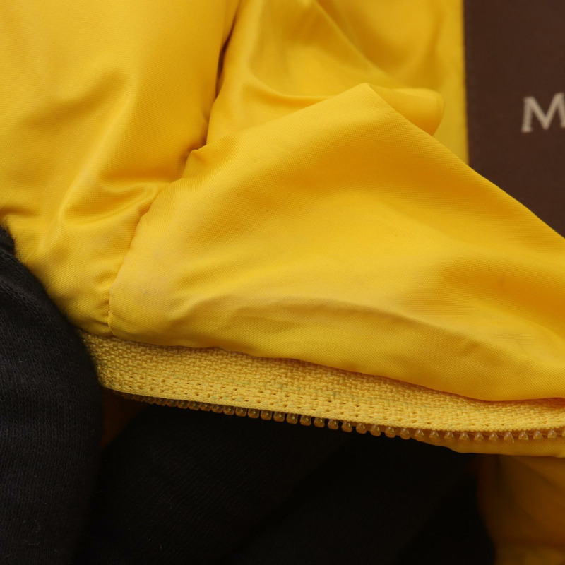 MONCLER 羽絨外套 68959 尼龍 黃橙色 二手 男款 #0-8