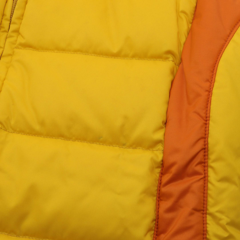 MONCLER 羽絨外套 68959 尼龍 黃橙色 二手 男款 #0-9