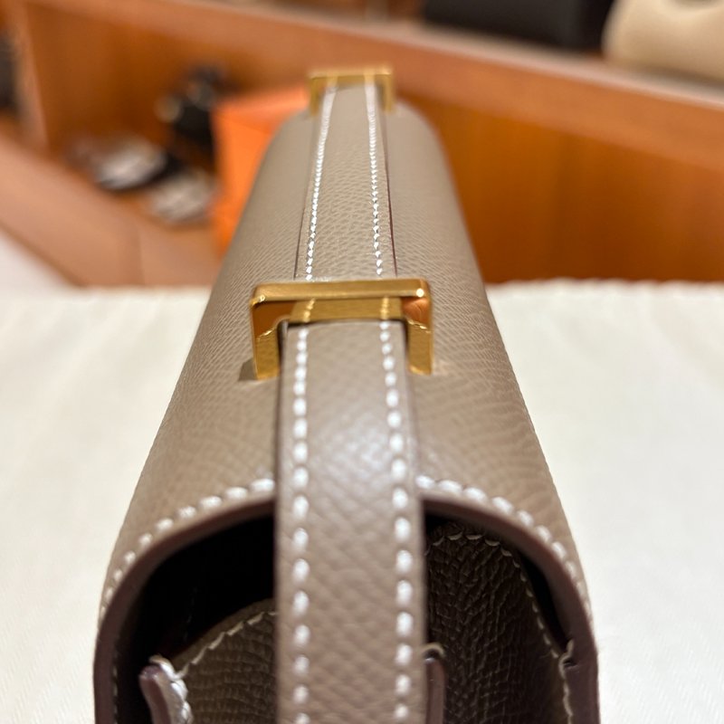 【現貨｜快速出貨】Hermès 愛馬仕 Constance 19 Etoupe 大象灰｜金釦｜U刻 2022 年｜Epsom 皮｜全新全配-16