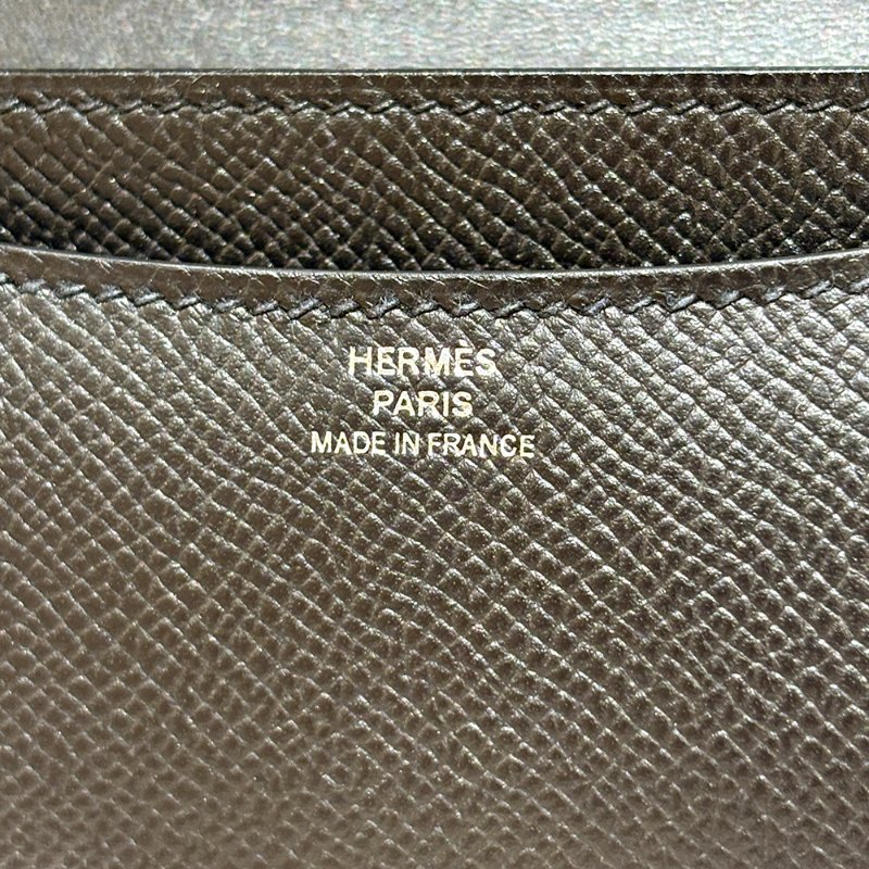 【現貨|快速出貨】Hermès 愛馬仕 Constance 19 黑色 Epsom|U刻 2022年|銀釦經典斜背包|全新全配-10
