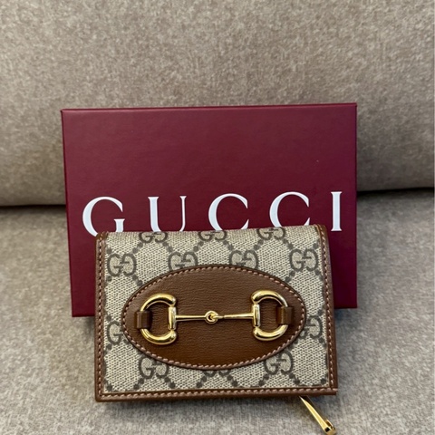 GUCCI馬銜短夾