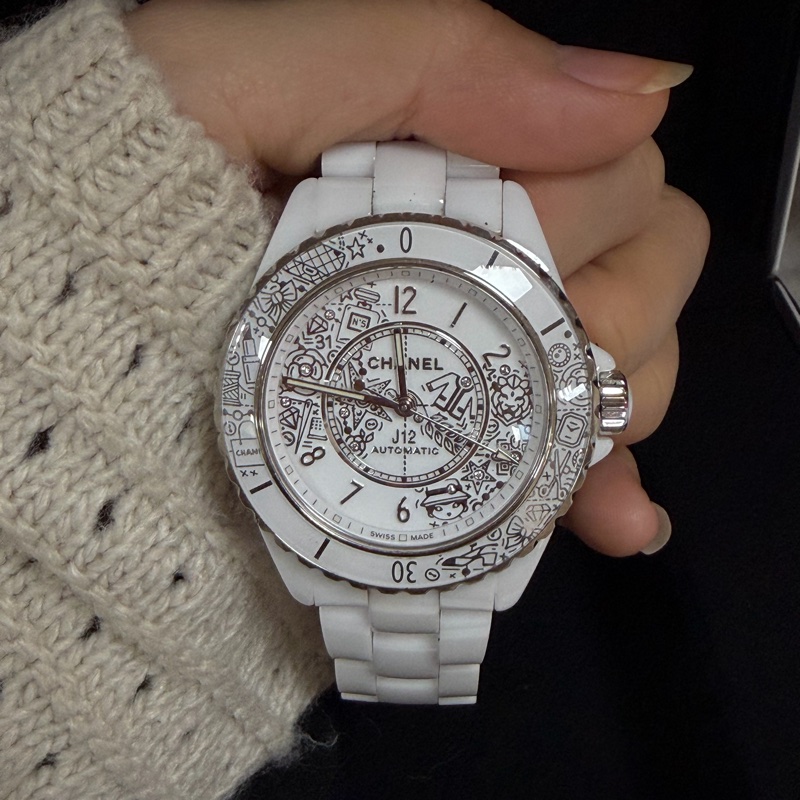 chanel Mademoiselle J12 20週年 女錶-0