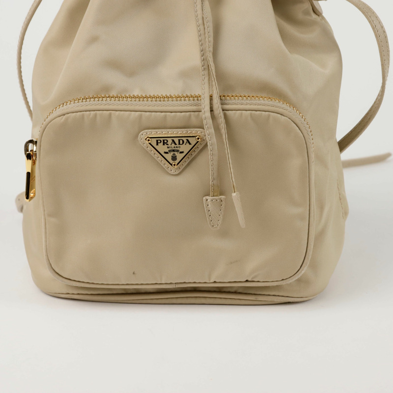 PRADA Duet 水桶手提單肩包 1BH038-1