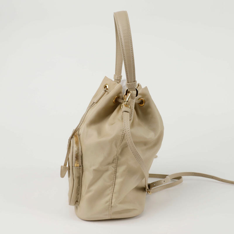 PRADA Duet 水桶手提單肩包 1BH038-2