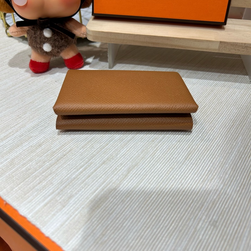 Hermes Calvi duo Card Holder Gold-5