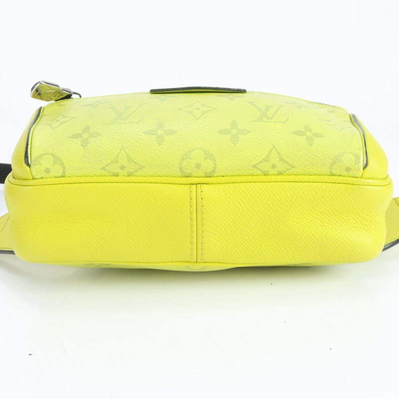 路易威登 Monogram Taiga Rama 戶外腰包 M30251 男士真皮斜背包/腰包-5