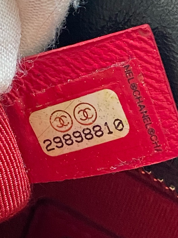 💯CHANEL  流浪包 黑金小號 稀有提把款式-34