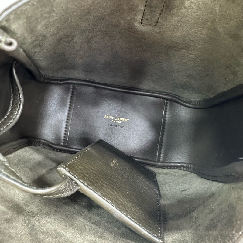 YSL聖羅蘭hobo mini腋下包黑金25年 99近閒置，尺寸：15*16*7cm-7