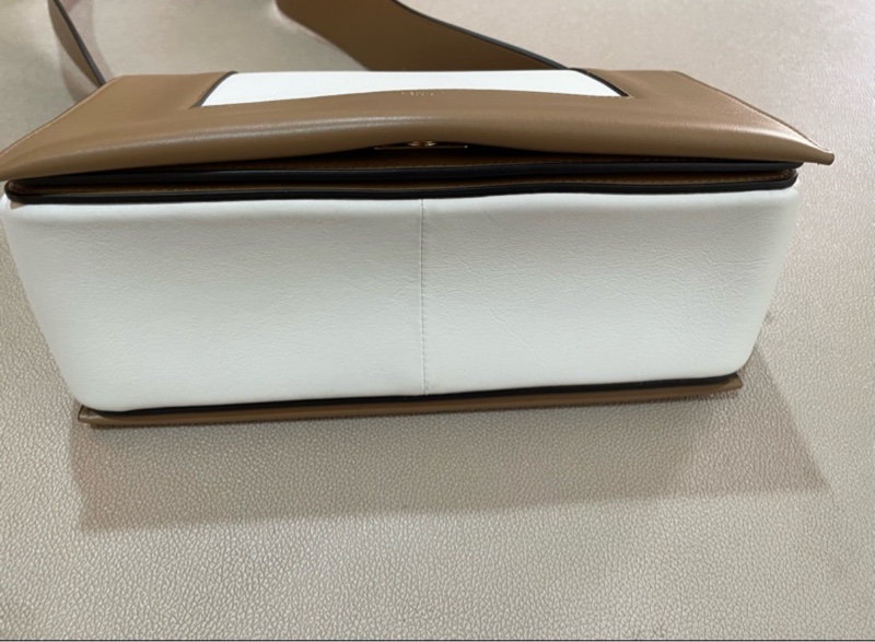 celine白棕拼色Frame bag（已停產）-4
