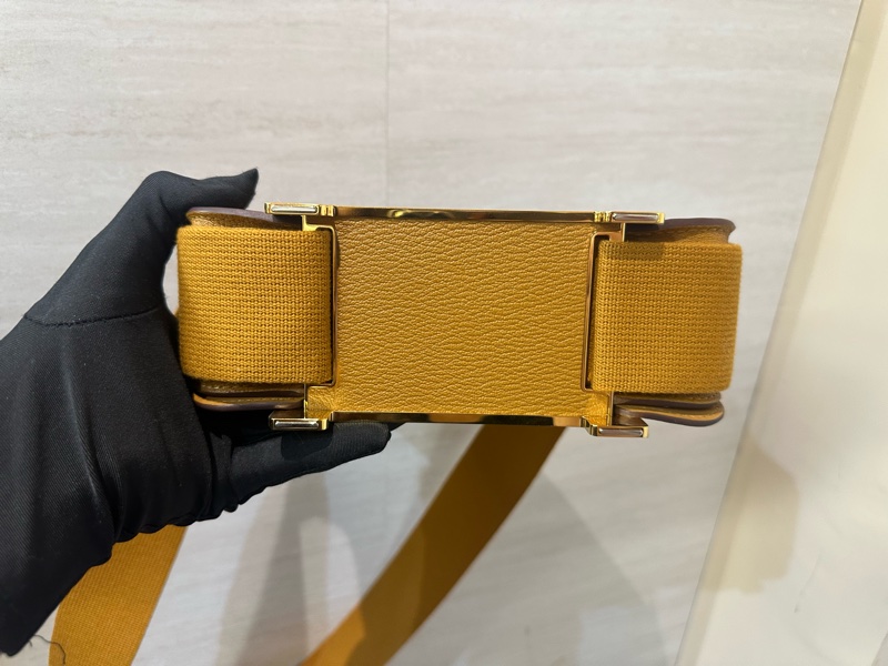 Hermes 28焦糖色山羊皮Mysore金釦Geta斜背包H083052CCAI-4