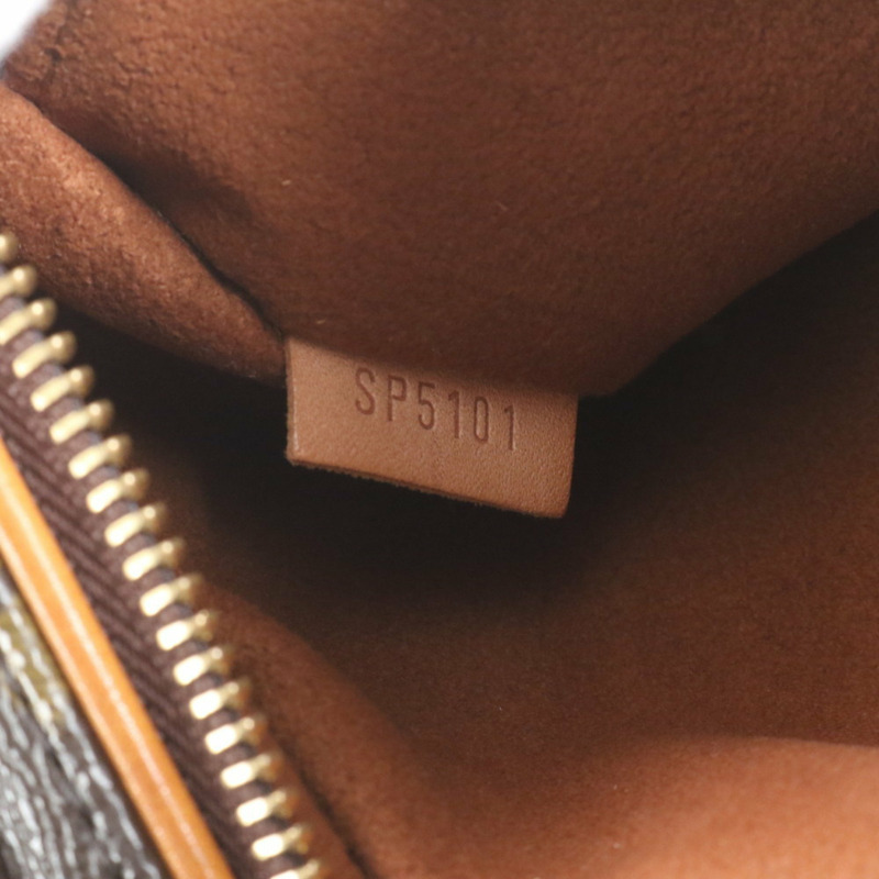 Monogram Olympe M40580 皮革手提單肩包，金色五金配件，女款-8