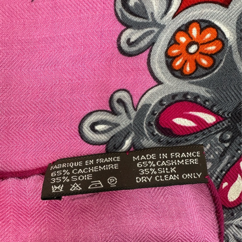 Hermes 140*140羊絨披肩-4