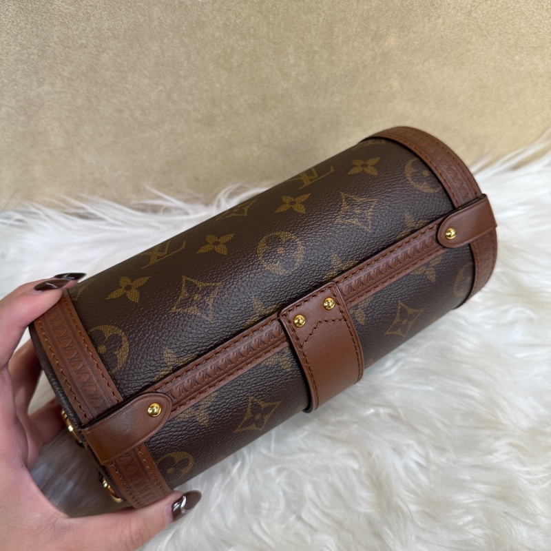 LV Papillon Trunk 巴比龍 晶片款 近全新-3