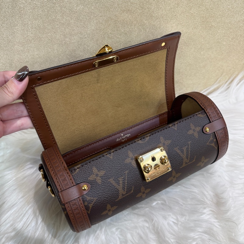 LV Papillon Trunk 巴比龍 晶片款 近全新-7