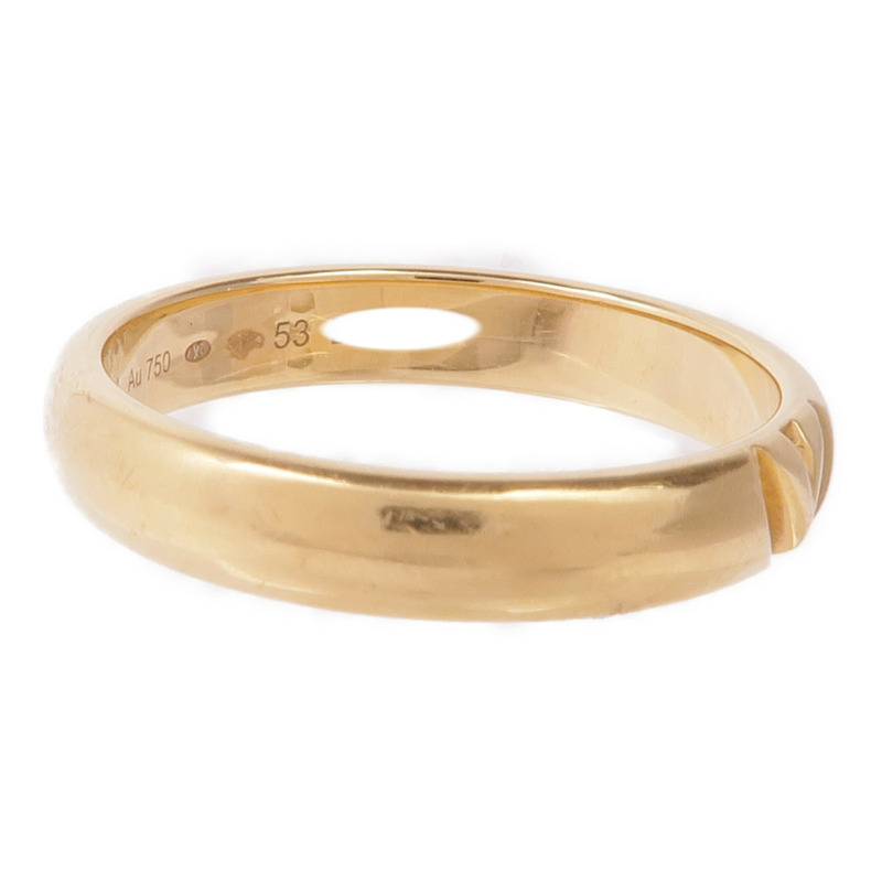 LOUIS VUITTON 18K黃金Volt Multi Wedding Band戒指LV#53/US#6.5-3