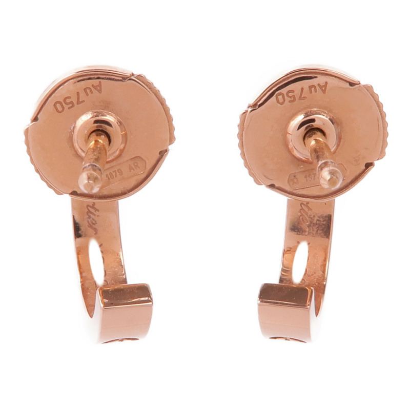 CARTIER 18K玫瑰金Love Hoop Earrings耳環-2