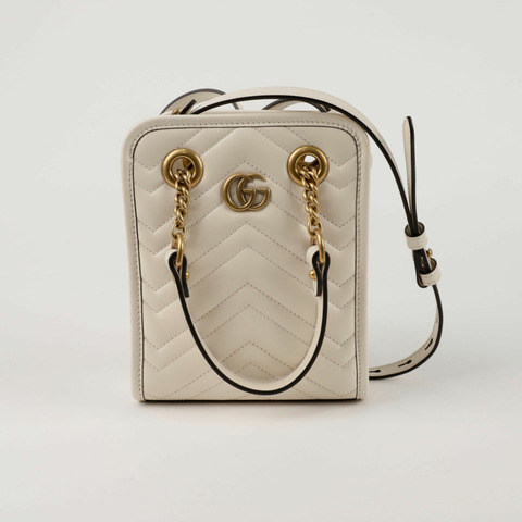 GUCCI GG Marmont迷你手提單肩包 696123
