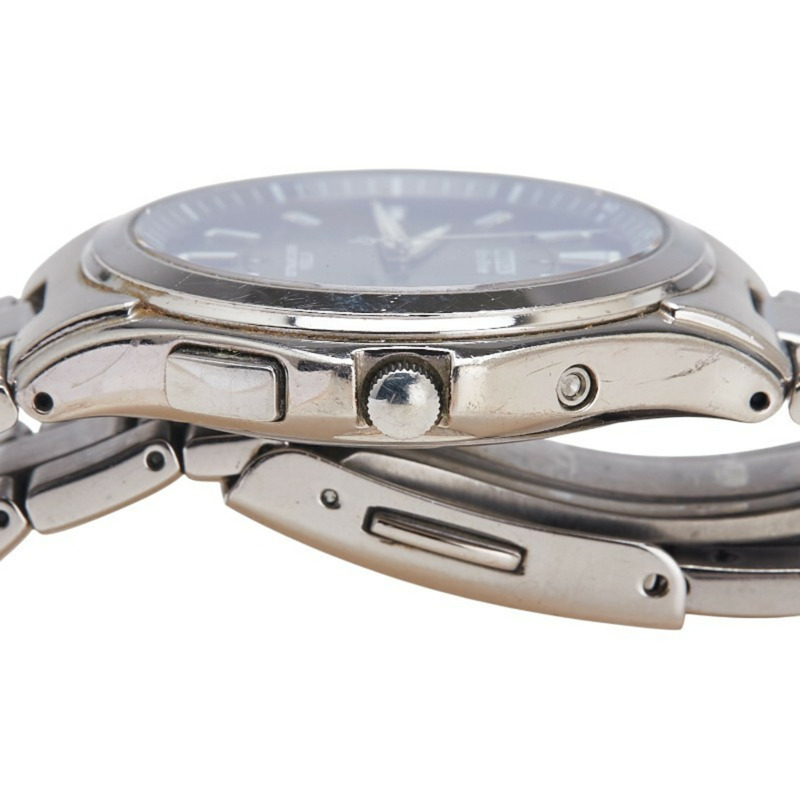 西鐵城 Attesa Eco-Drive 光動能腕錶 H110-T011331 太陽能電波校時 黑色錶盤 鈦金屬 藍寶石水晶 男士腕錶-4