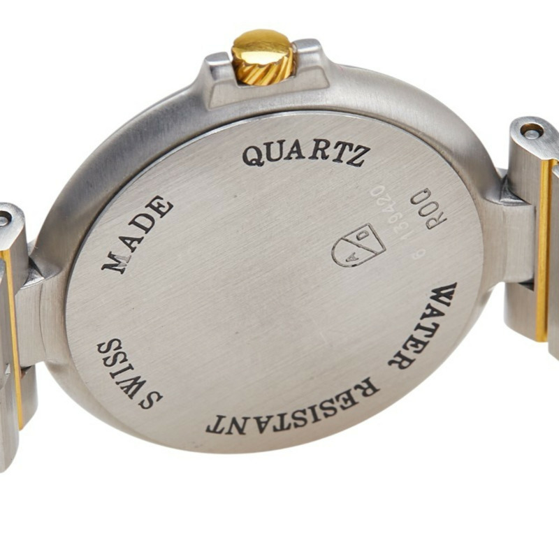 登喜路千禧石英腕錶，銀色錶盤，不鏽鋼錶殼，女款-3