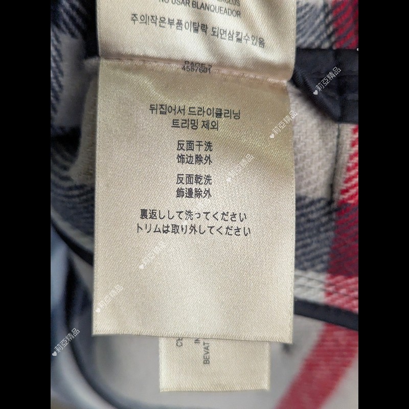 莉亞精品♡Burberry 經典牛角釦大衣 尺碼36 二手美品-5