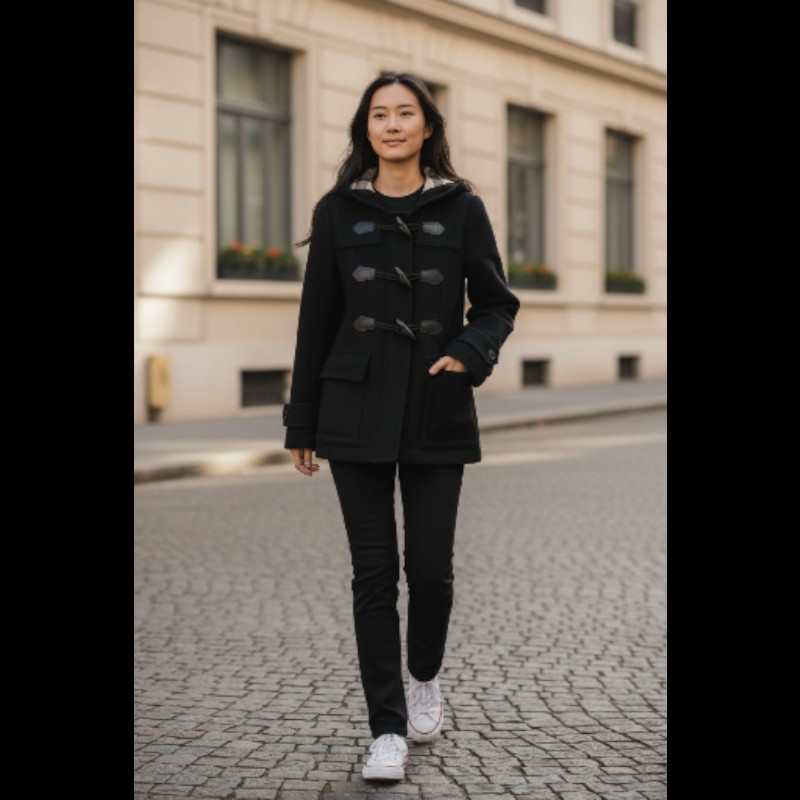 莉亞精品♡Burberry 經典牛角釦大衣 尺碼36 二手美品-7