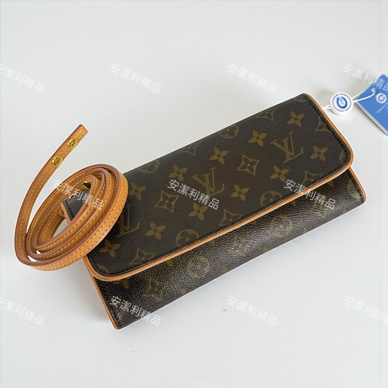 莉亞精品♡LV 經典老花信封包 二手美品-0