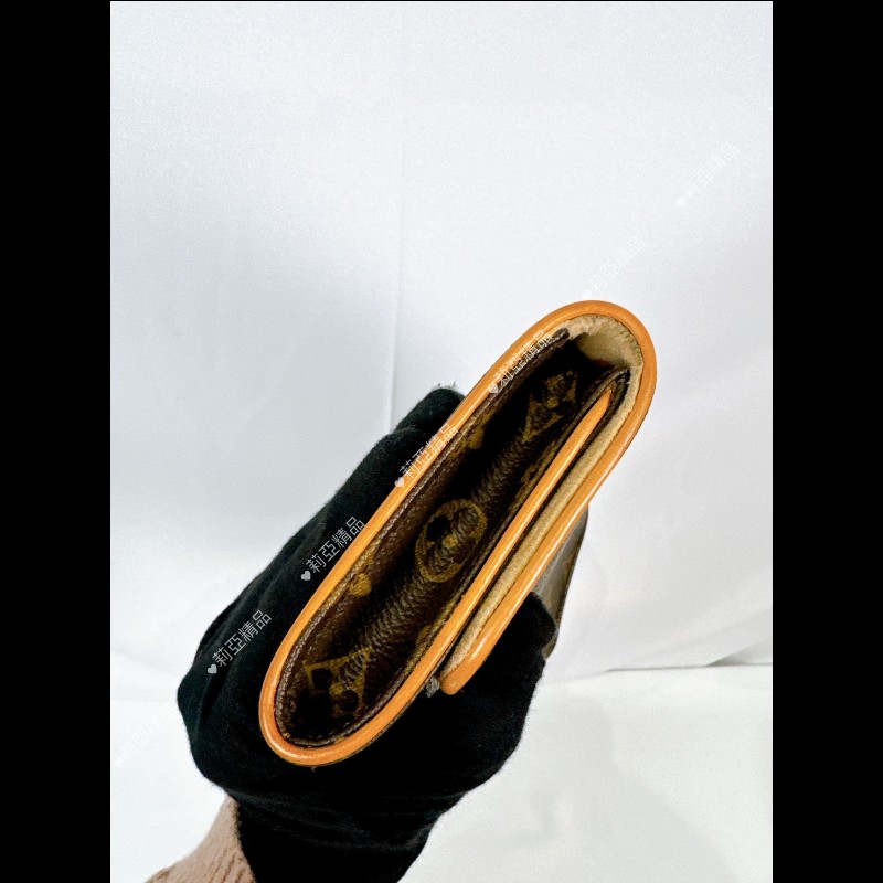 莉亞精品♡LV 經典老花信封包 二手美品-8