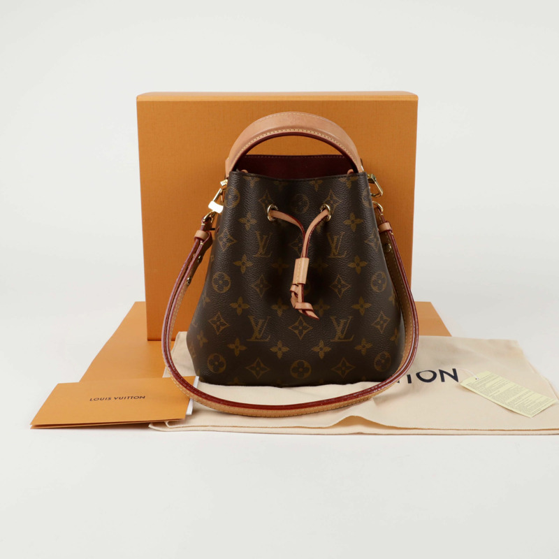 【包稅】LOUIS VUITTON M46581 NeoNoe BB 水桶手提單肩包-0