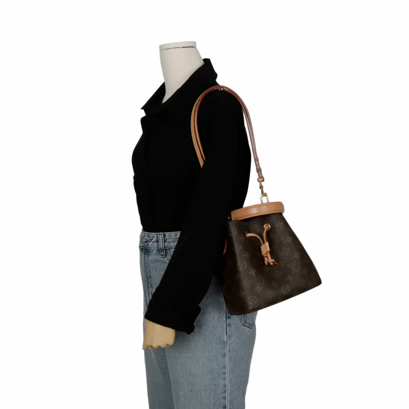 【包稅】LOUIS VUITTON M46581 NeoNoe BB 水桶手提單肩包-9