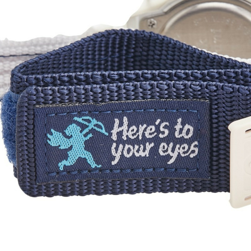 卡西歐 Lovers Collection Baby-G 手錶 BG-097 石英白色錶盤尼龍錶帶女士手錶-6