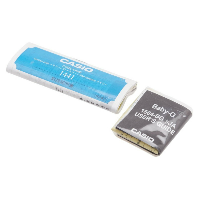 卡西歐 Lovers Collection Baby-G 手錶 BG-097 石英白色錶盤尼龍錶帶女士手錶-7