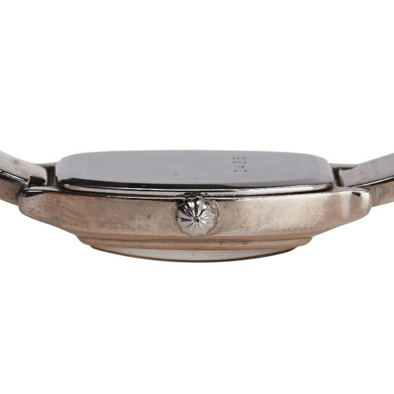 Balenciaga 女士石英手鐲腕錶，粉紅色錶盤，不鏽鋼錶殼-4