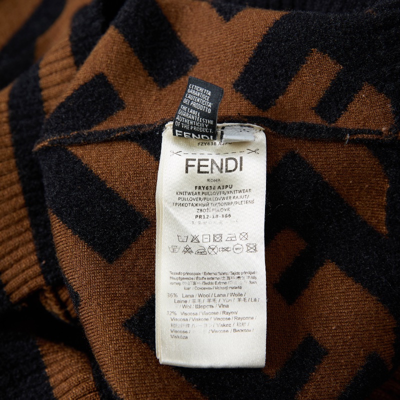 FENDI 滿印LOGO毛衣-8