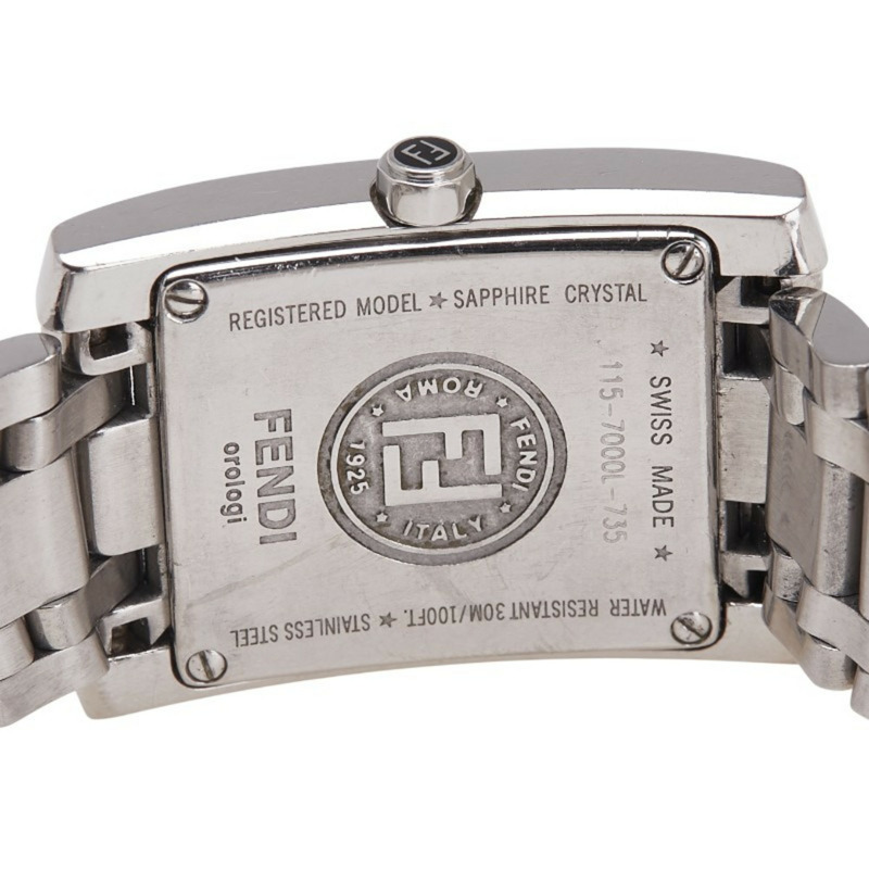 Fendi Horologi Classico 7000L 石英粉紅錶盤不鏽鋼女錶 FENDI-3