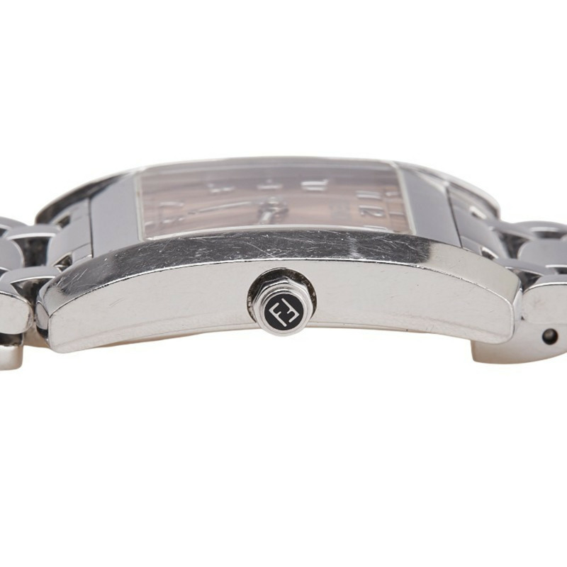 Fendi Horologi Classico 7000L 石英粉紅錶盤不鏽鋼女錶 FENDI-4