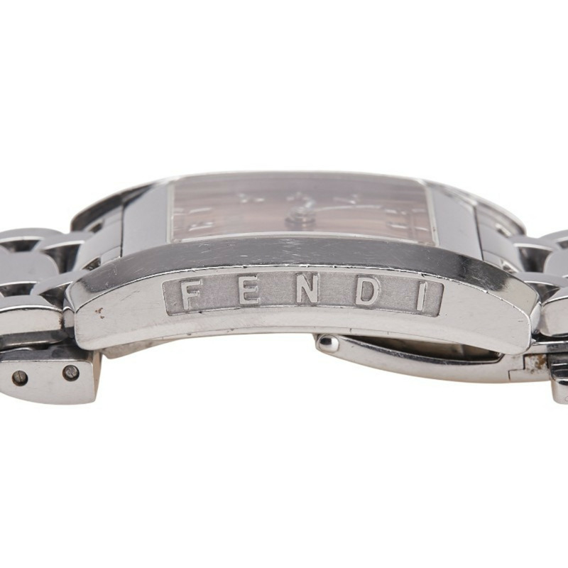 Fendi Horologi Classico 7000L 石英粉紅錶盤不鏽鋼女錶 FENDI-5