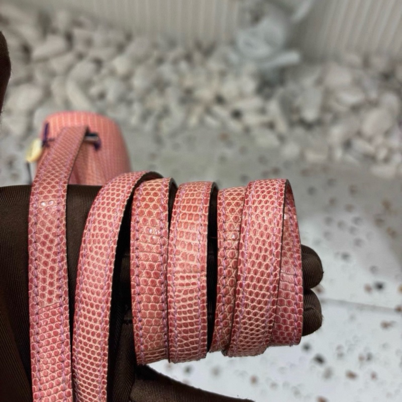 Hermes Constance elan 5P 櫻花粉 銀扣-4