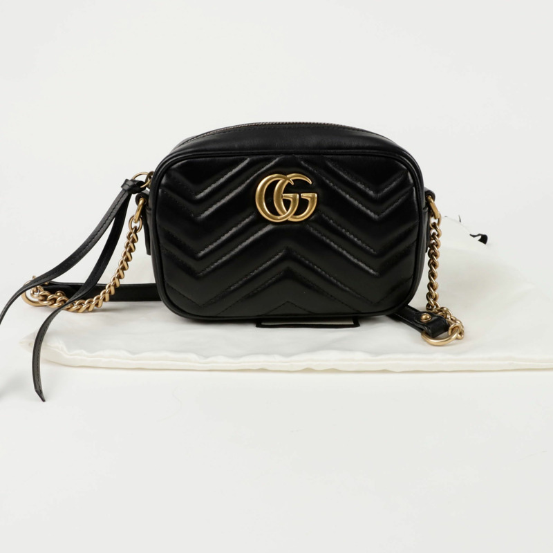 GUCCI GG Marmont迷你肩斜背包 448065-0