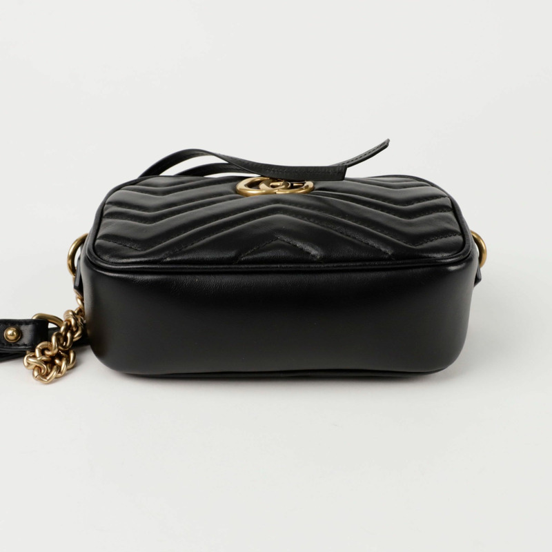 GUCCI GG Marmont迷你肩斜背包 448065-5