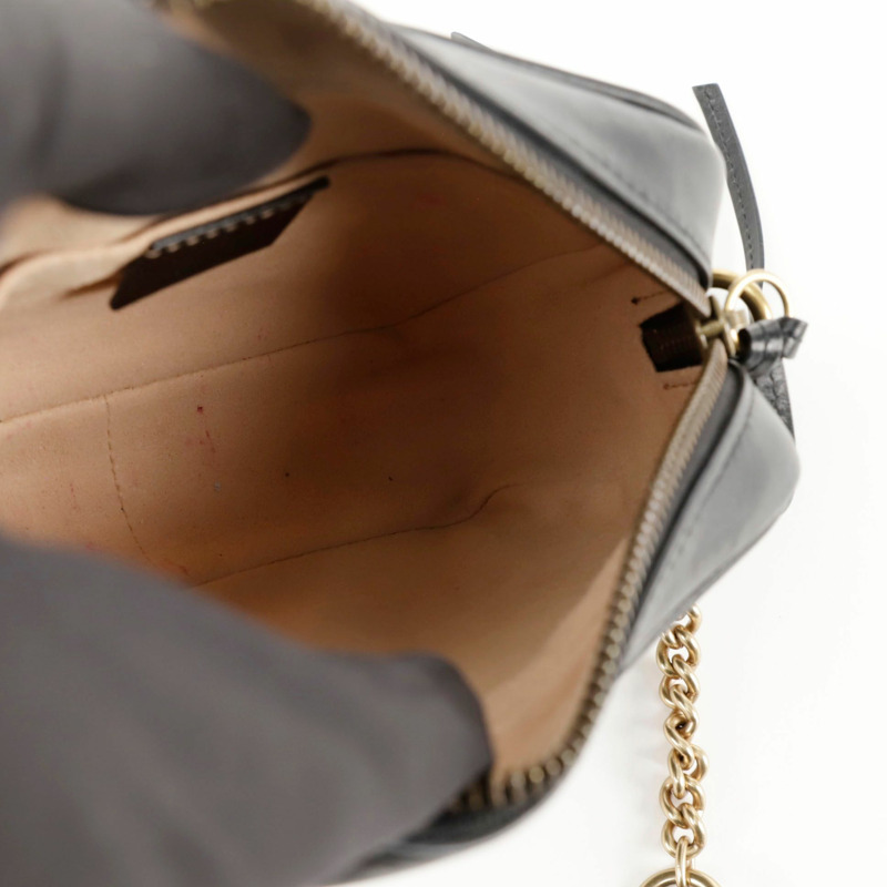 GUCCI GG Marmont迷你肩斜背包 448065-8