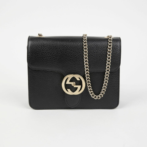 GUCCI 互扣鏈條單肩斜背包 510304