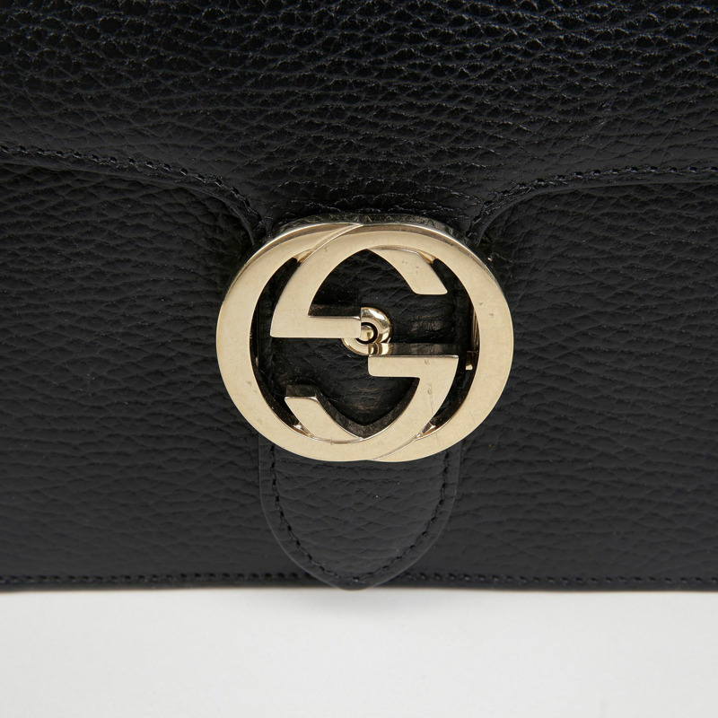 GUCCI 互扣鏈條單肩斜背包 510304-1