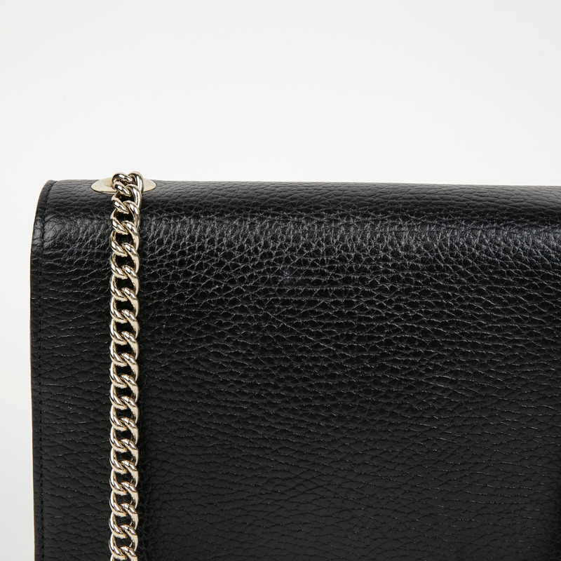 GUCCI 互扣鏈條單肩斜背包 510304-4