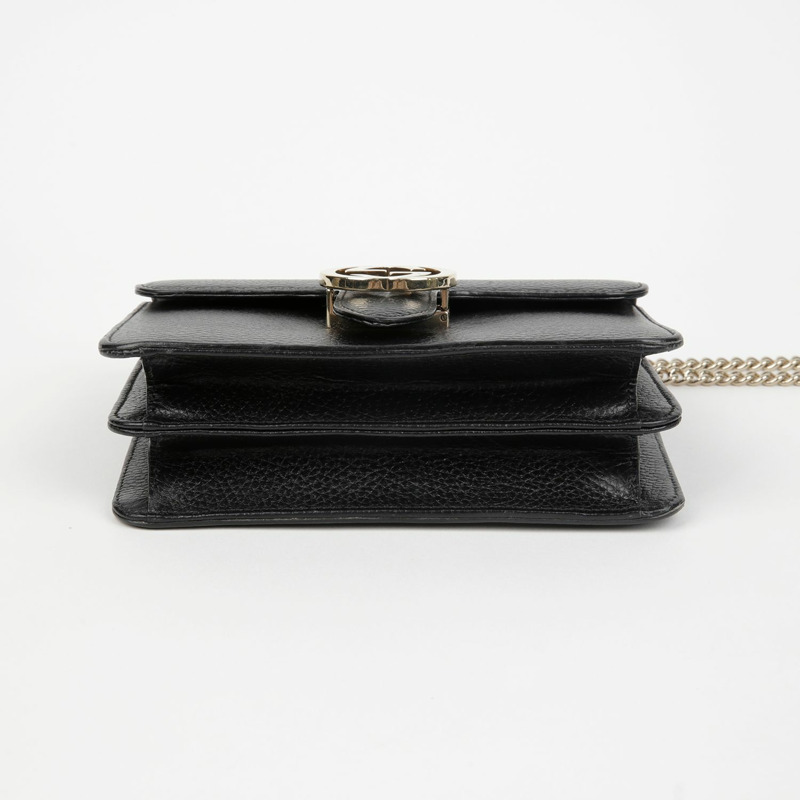 GUCCI 互扣鏈條單肩斜背包 510304-6