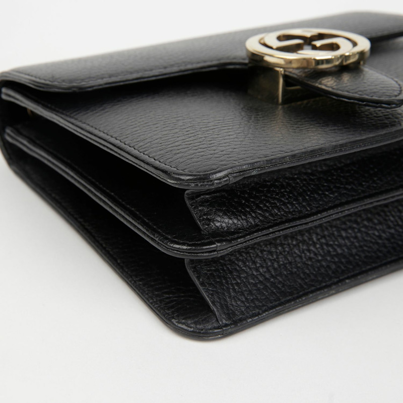 GUCCI 互扣鏈條單肩斜背包 510304-7