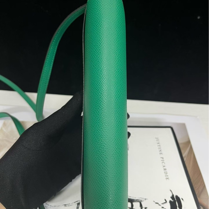 🌈Hermes💚Constance to go💚U4絲絨綠金扣💚98新🌈Epsom皮🌟-4