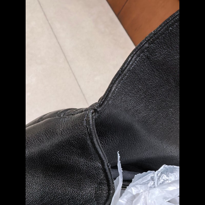 YSL 郵差包College黑標Logo鏈條 羊皮-24