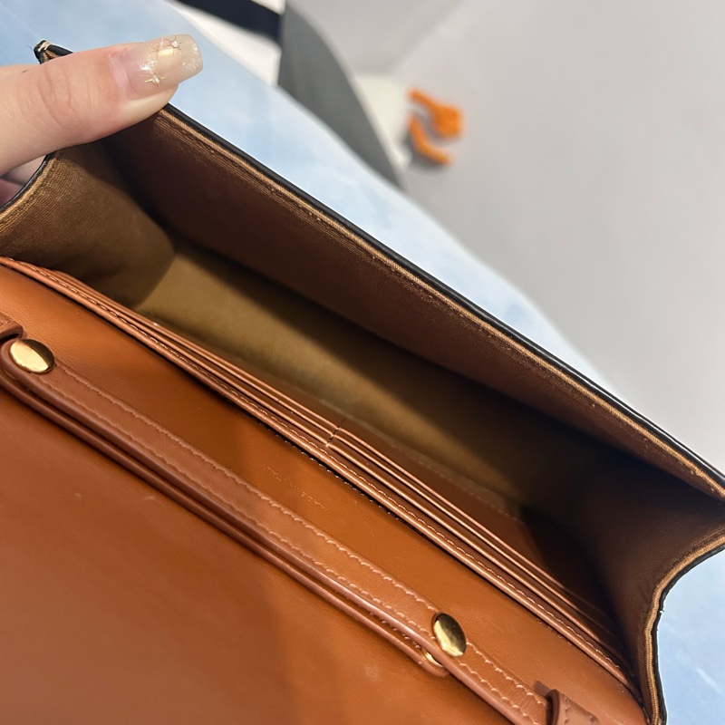 Celine woc凱旋門老花鏈條包-10